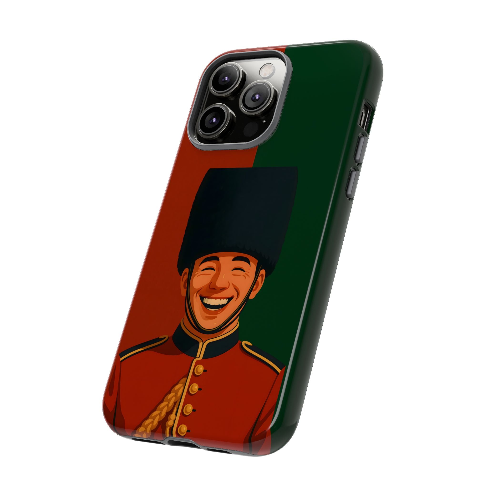 Christmas Tough Phone case with a Royal Guard