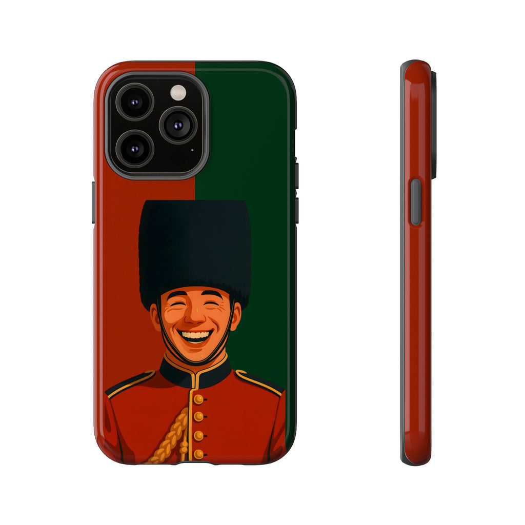 Christmas Tough Phone case with a Royal Guard