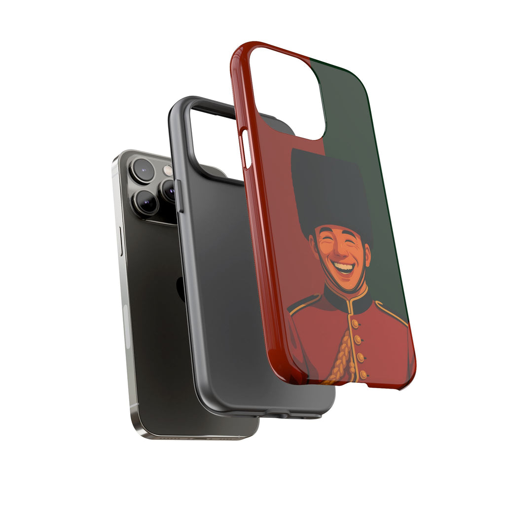 Christmas Tough Phone case with a Royal Guard